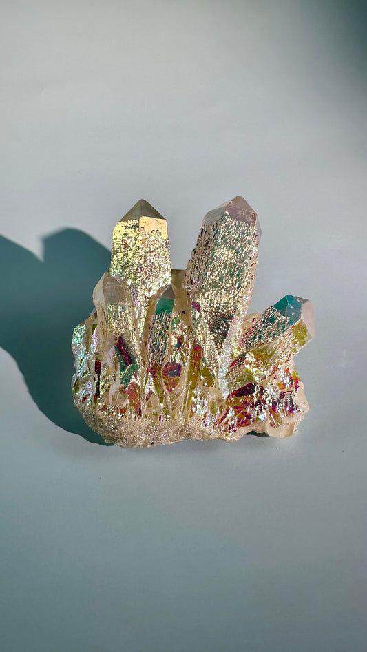 Angel Aura Quartz Cluster – Option B