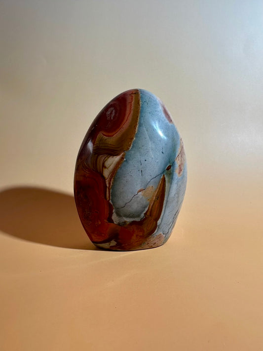 Polychrome Jasper Standing Freeform Option J | One-of-a-Kind Madagascar Crystal