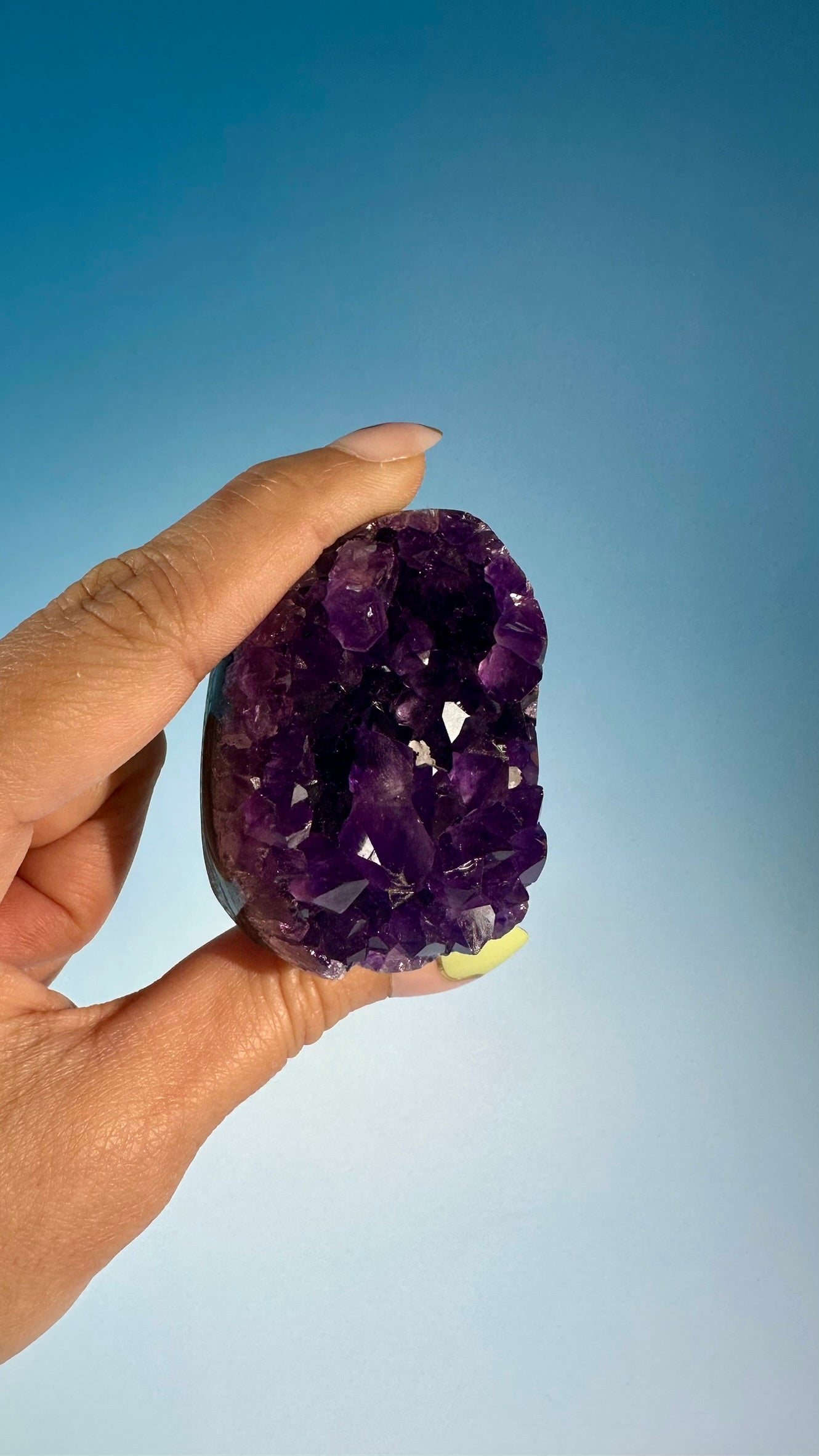 Small Uruguayan Amethyst Cut Base – Option D