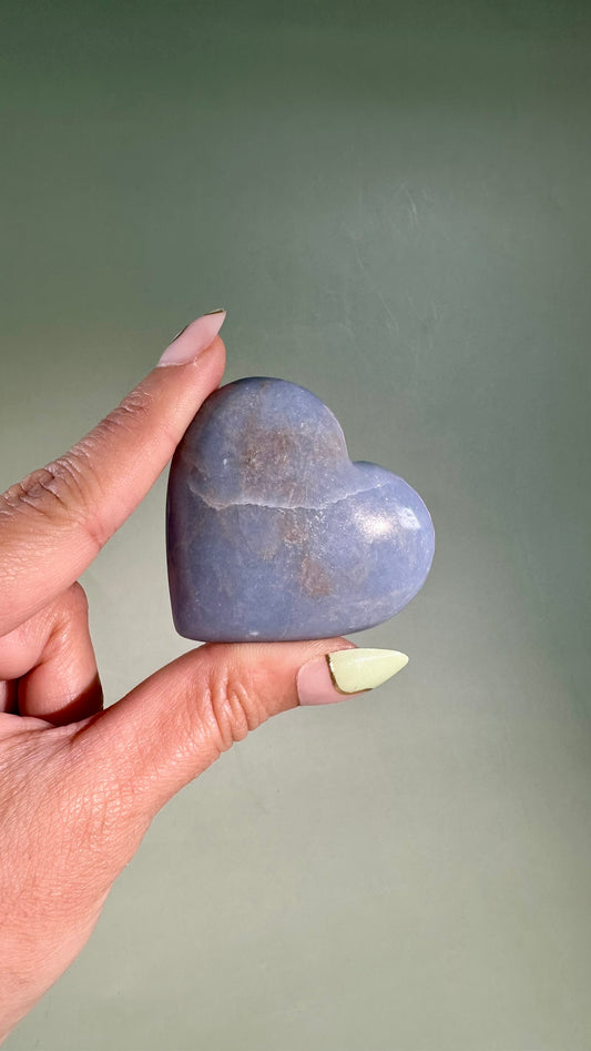 Angelite Heart – Option C