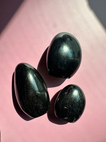 Black Tourmaline Standing Freeform – B