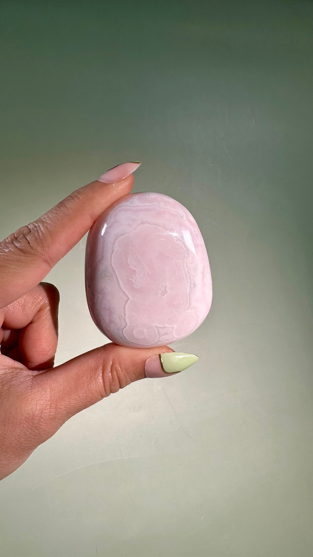 Peruvian Pink Mangano Calcite Freeform UV Reactive – Option A