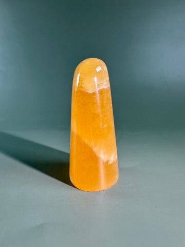 Orange Calcite Freeform - Option  B