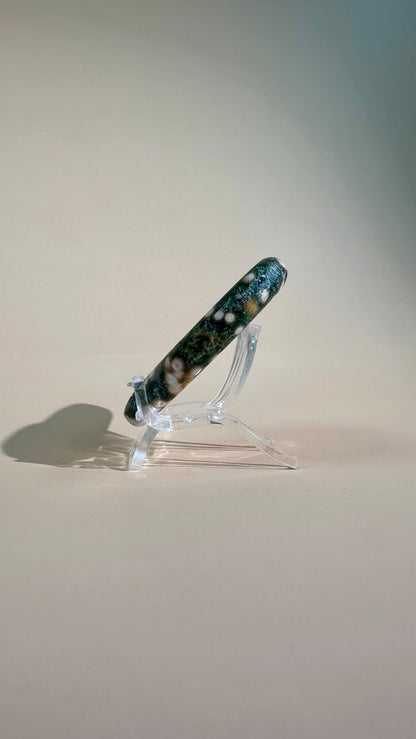 Ocean Jasper Heart Carving – Option N