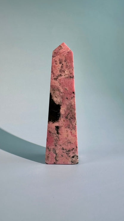 Peruvian Rhodonite Tower – Option B