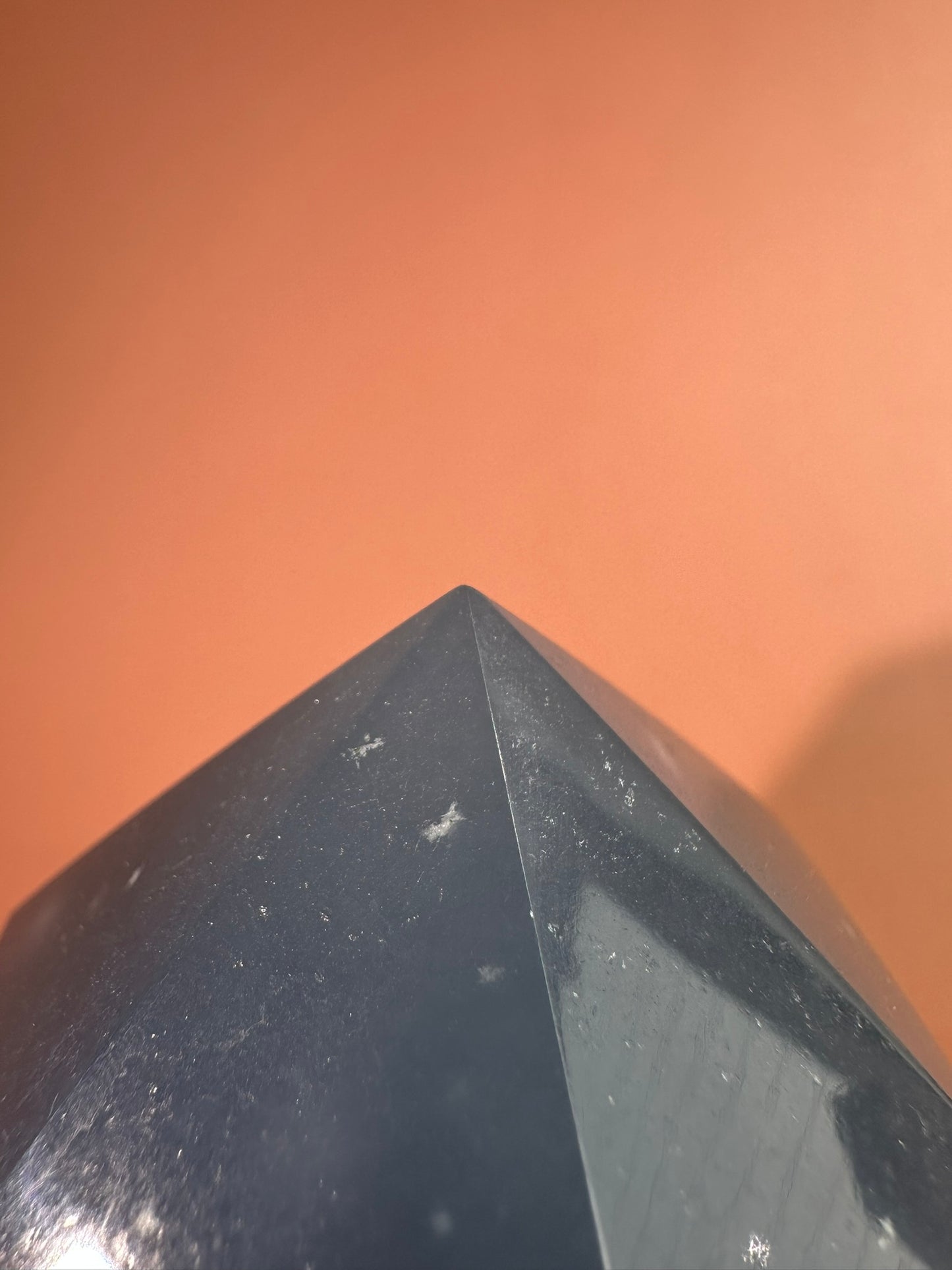 Large Peruvian Snowflake Angelite Tower - D