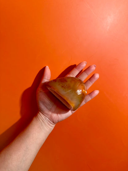 Carnelian Standing Freeform Option P | Vitality, Confidence & Motivation Crystal