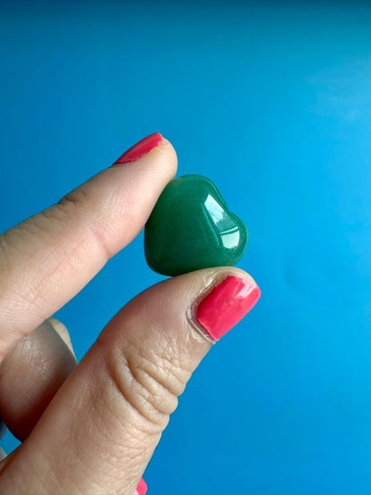 Mini Green Aventurine Heart