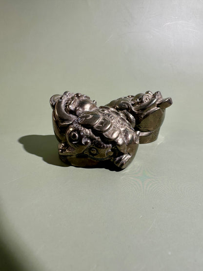 Pyrite Money Toad | Intuitively Chosen Wealth, Success & Protection Energy