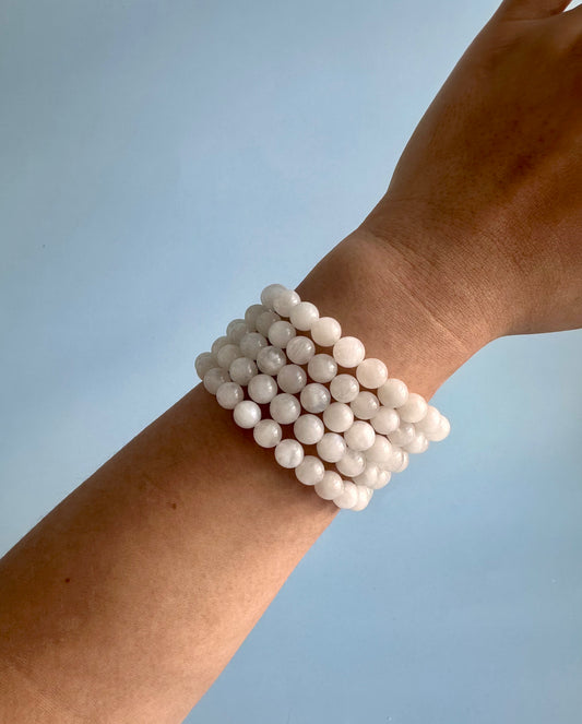 8mm Moonstone Bracelet