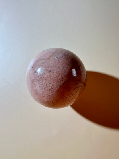 Peach Moonstone Sphere Option A | One-of-a-Kind Polished Crystal Sphere