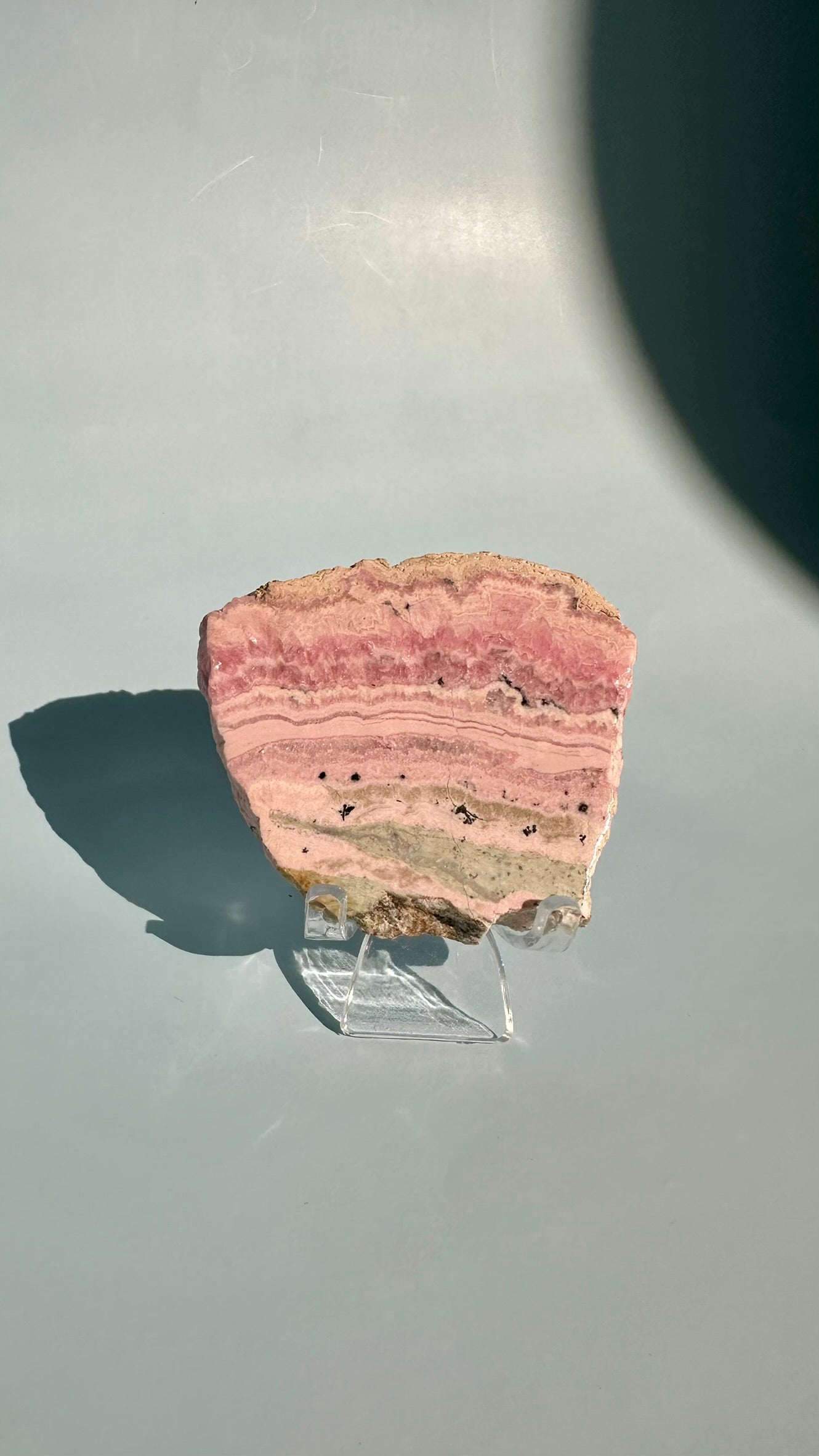 Peruvian Rhodochrosite Slab – Option B