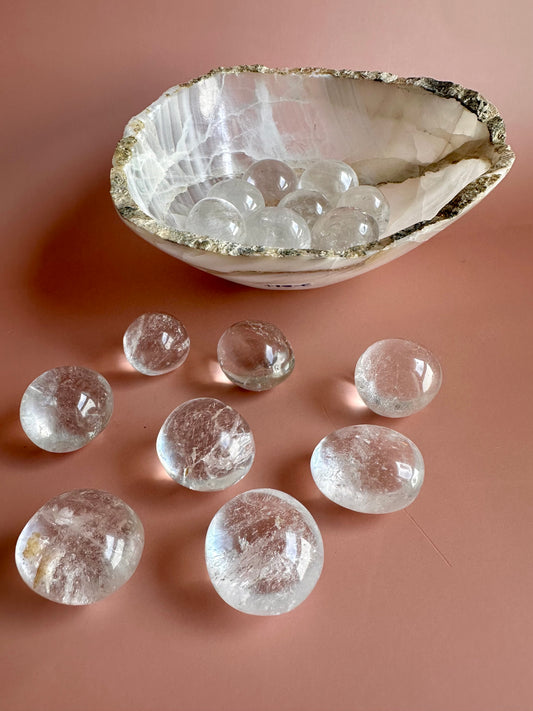 Clear Quartz Tumble