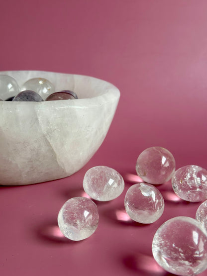 Clear Quartz Tumble