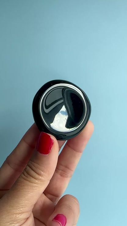 Black Obsidian Worry Stone