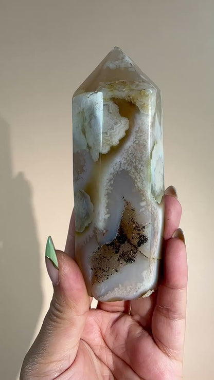Flower Agate Tower – Option C