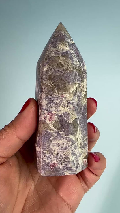 Lepidolite Tower