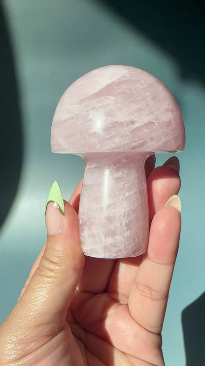 Rose Quartz Mushroom – Option B