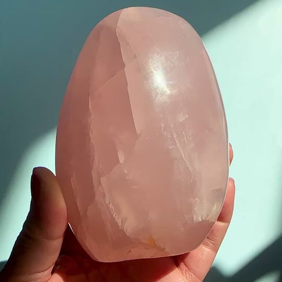 LARGE ROSE QUARTZ FF
