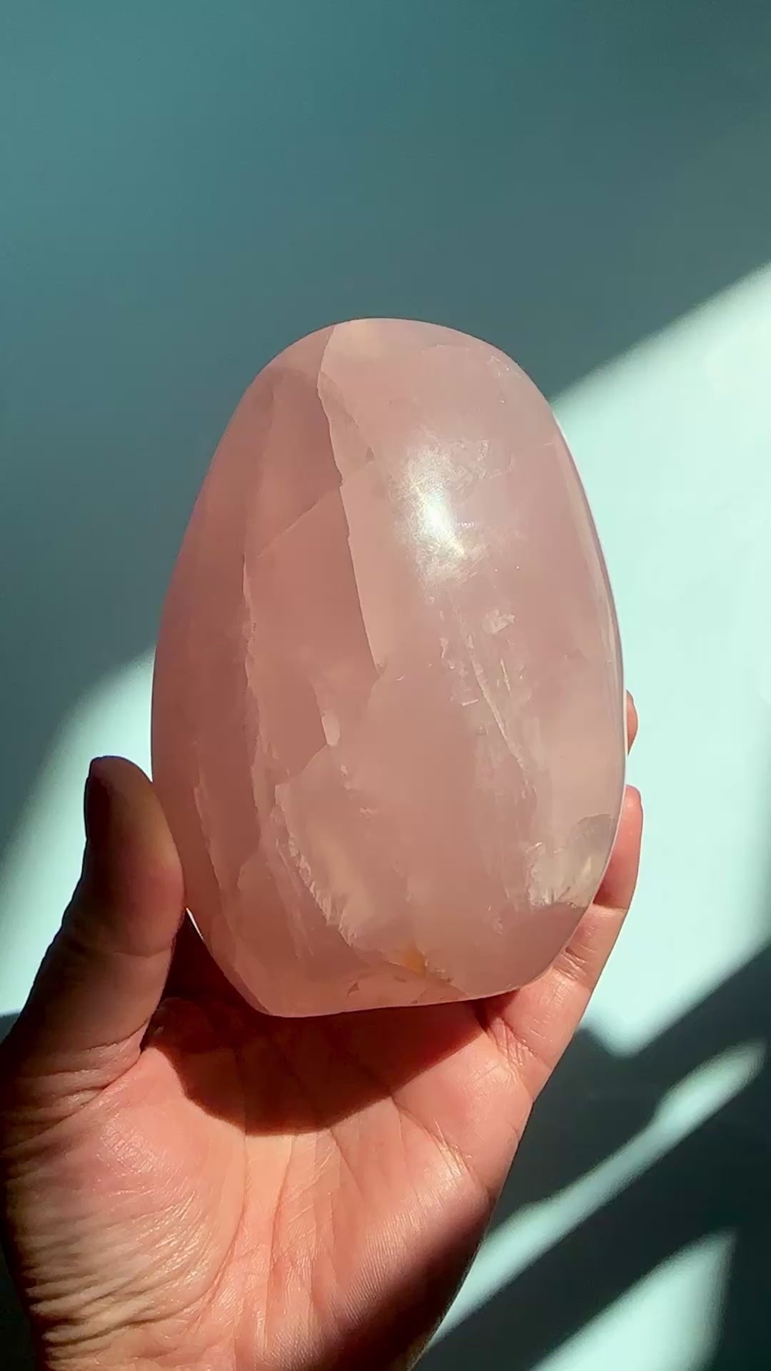 LARGE ROSE QUARTZ FF