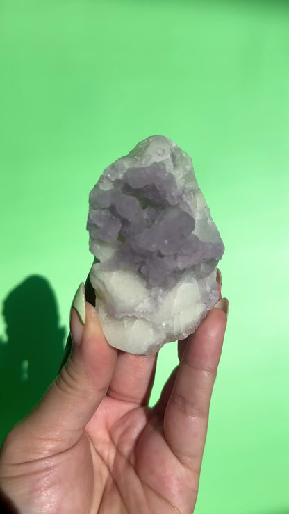 Lavender Fluorite Specimen – Option C
