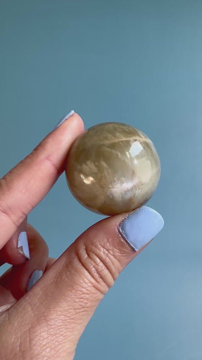 Small Moonstone Sphere