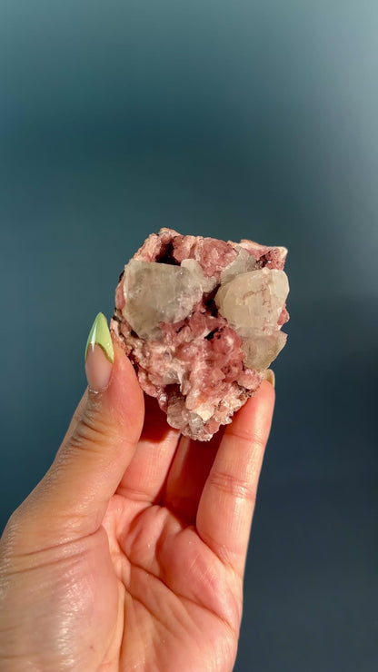 Pink Amethyst Geode Cluster – Option H
