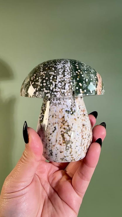 Ocean Jasper Mushroom – C