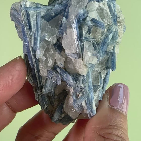 KYANITE IN QUARTZ E