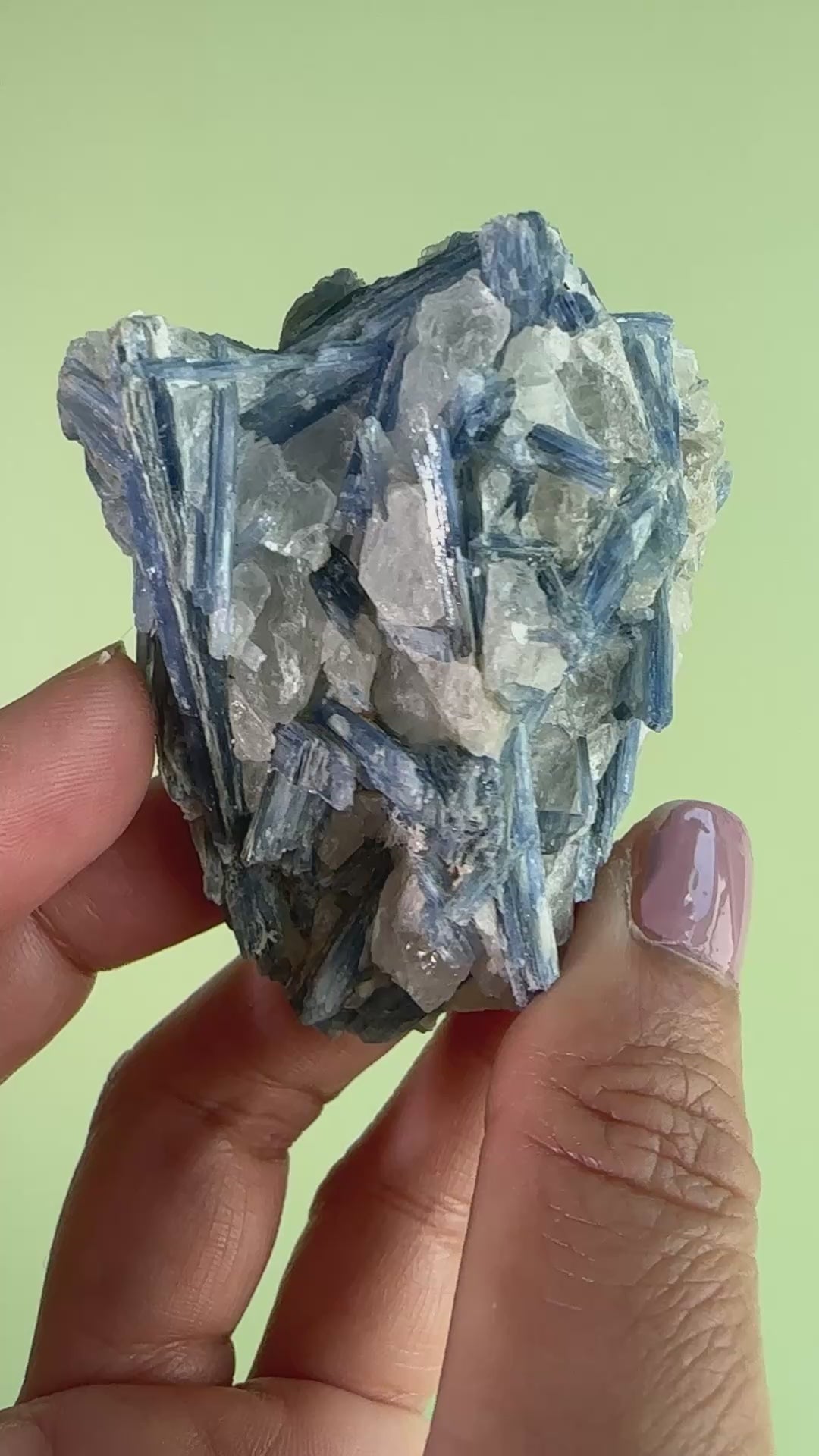 KYANITE IN QUARTZ E
