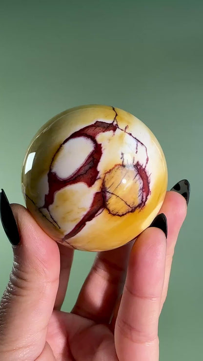 Mookaite Jasper Sphere – C