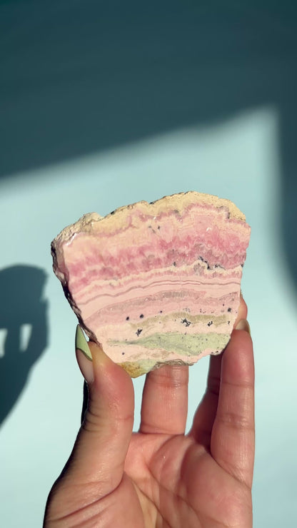 Peruvian Rhodochrosite Slab – Option B
