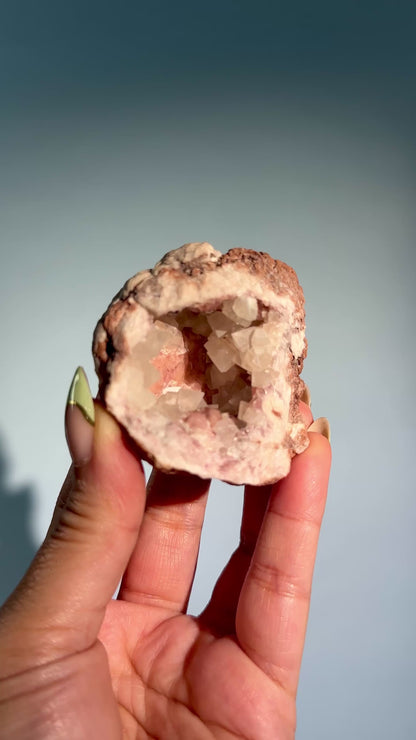 Pink Amethyst Geode Cluster – Option B