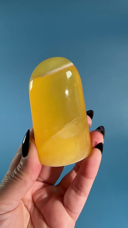 Orange Calcite Freeform - Option  C