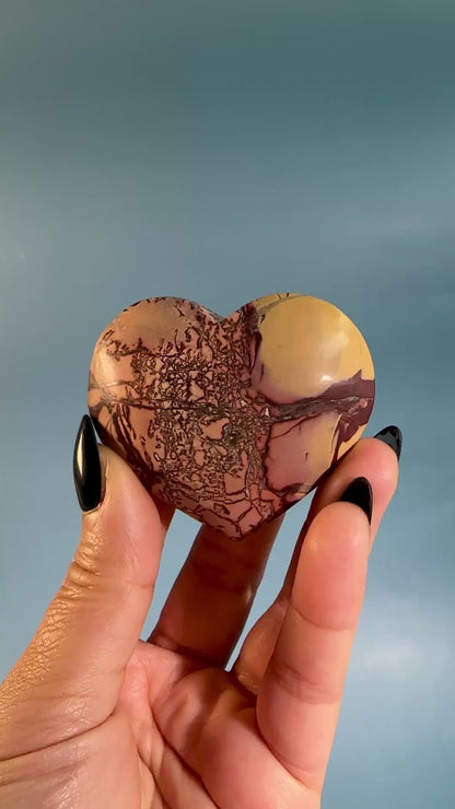 Desert Jasper Heart (Madagascar)