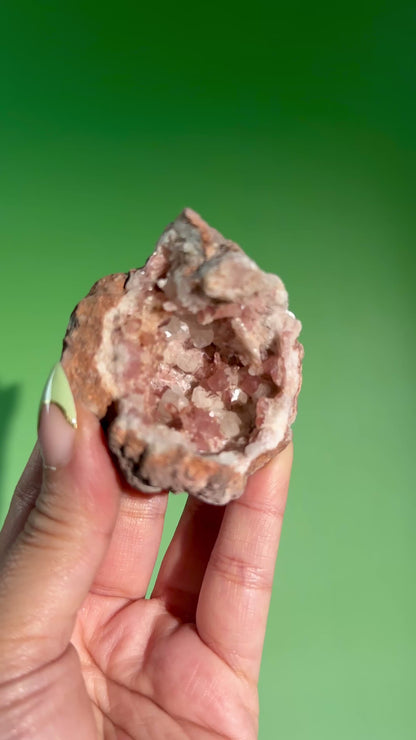 Pink Amethyst Geode Cluster – Option E