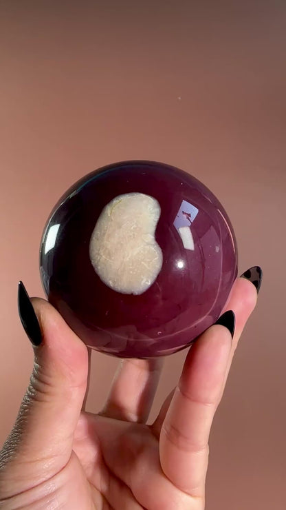 Mookaite Jasper Sphere – D