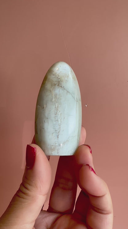 Polished Moonstone Standing Freeform