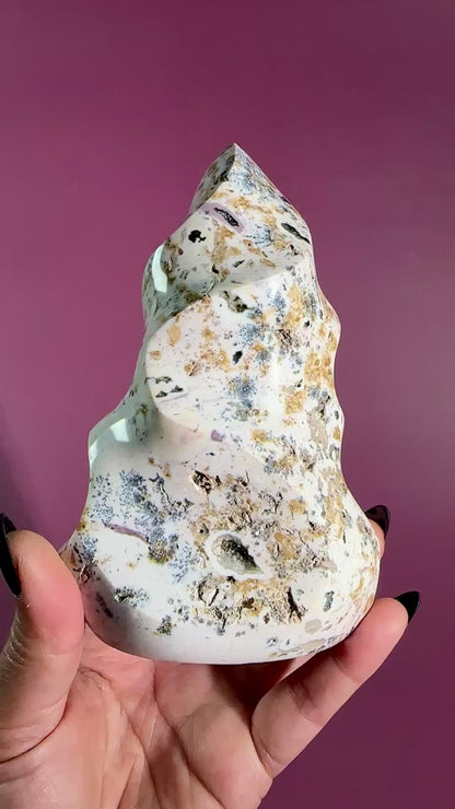 Dendritic Opal Flame