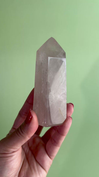 Medium Rose Quartz Tower