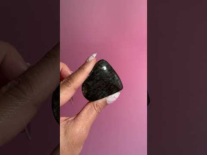 Small Oil Slick Rainbow Flash Labradorite Standing  Freeform – Option M