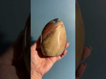 Polychrome Jasper Standing Freeform Option M | Madagascar Display Crystal