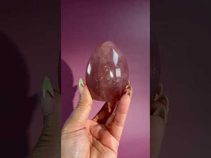 Medium Rose Quartz Standing Freeform - Option C