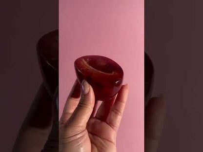 Carnelian Standing Freeform Option Q | Personal Empowerment & Courage Crystal