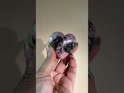 Peruvian Rhodonite Heart – Option B