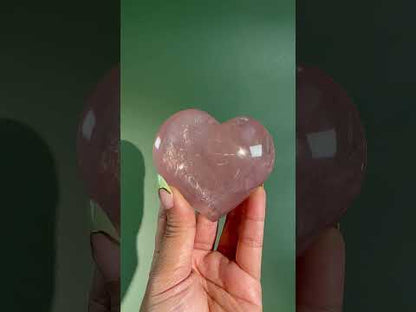 Rose Quartz Heart – Option D