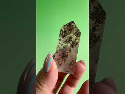 Dendritic Quartz Tower – Option K | Spiritual Growth, Clarity & Meditation Energy