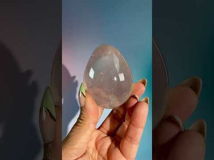 Rose Quartz Egg – Option C