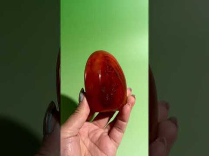 Carnelian Standing Freeform – Option G | Success, Motivation & Empowerment Crystal