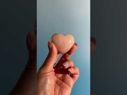Small Carnelian Heart Option I | Courage, Confidence & Vitality Crystal